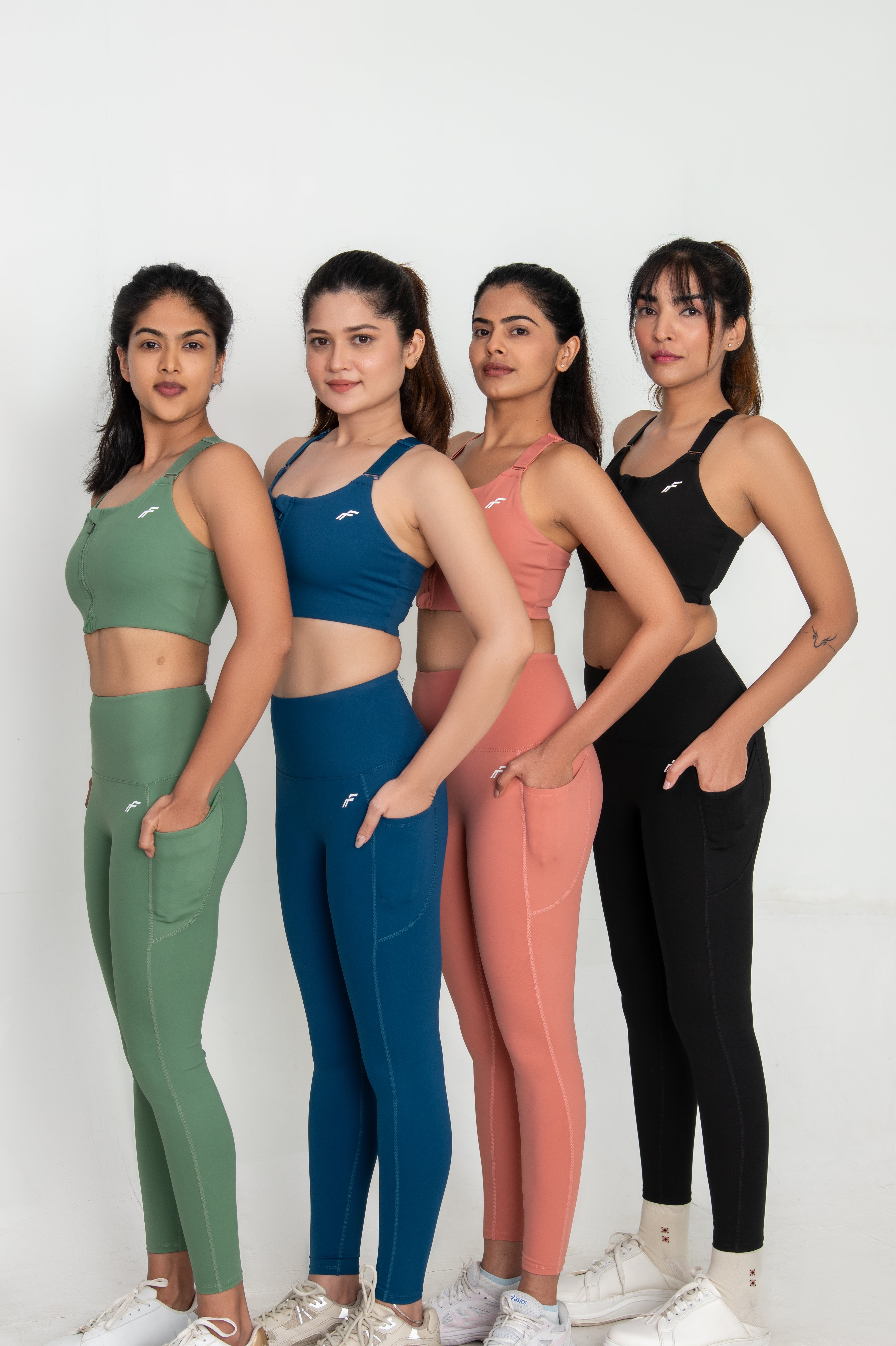 Dusty Pink High-Waisted Versatile Leggings with Pockets | Ultra-Soft, Squat-Proof & Anti-Camel Toe Design