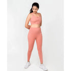 Dusty Pink High-Waisted Versatile Leggings with Pockets | Ultra-Soft, Squat-Proof & Anti-Camel Toe Design